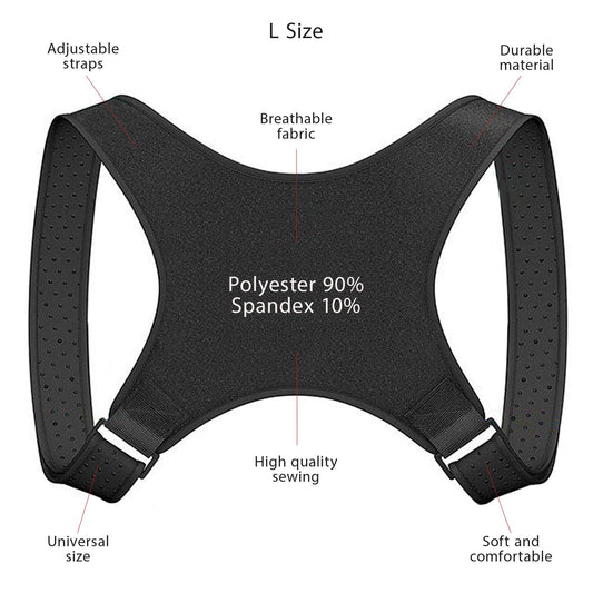 Posture Corrector Men Women Upper Back Pain Brace Clavicle Support