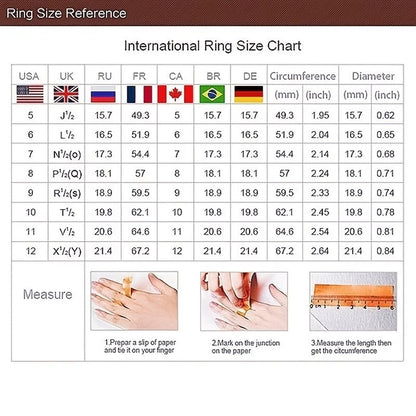 Women Glamorous Ring Eternity Wedding Band Leaf Zircon Jewelry