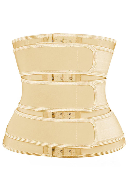 9 Steel Bones Latex Belt Waist Trainer with Hook