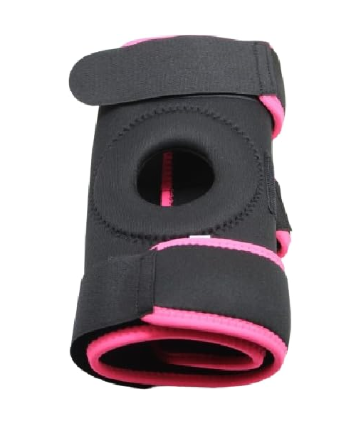 Knee Support Brace for Pain Relief and Stability -PINK&BLACK