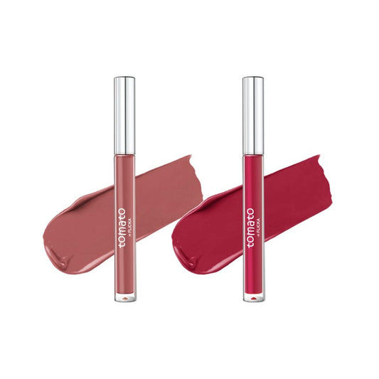 Tomato Liquid Matte Lipstick Transfer Proof, Smudge Proof, Non-Sticky,