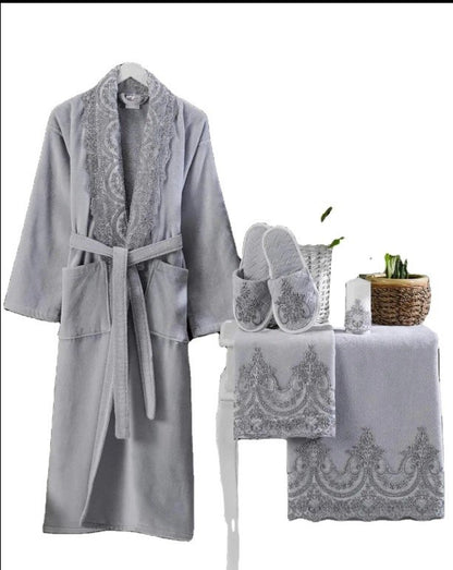 6 PCS Bathrobe, Set