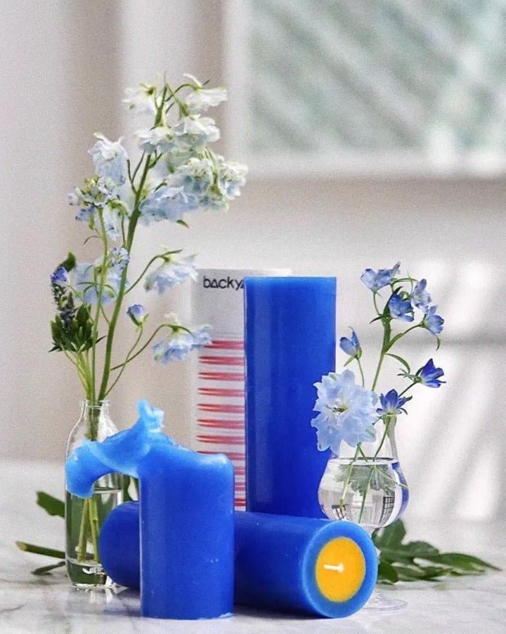 Luxury Blooming Pillar Scented Candles