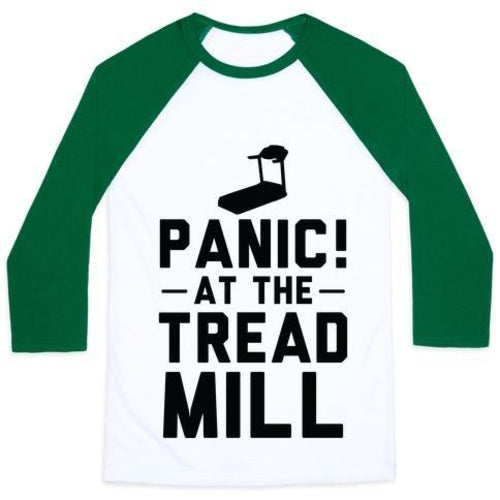 PANIC! AT THE TREADMILL UNISEX CLASSIC BASEBALL TEE