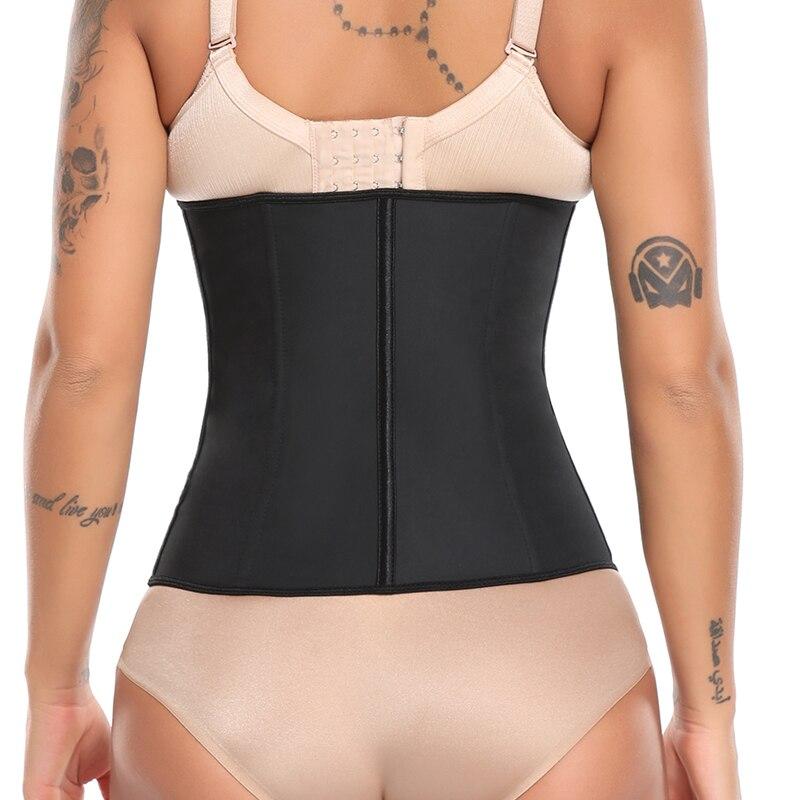 Women Waist Trainer Corset Slimming Body Shaper Trimmer Belt Latex