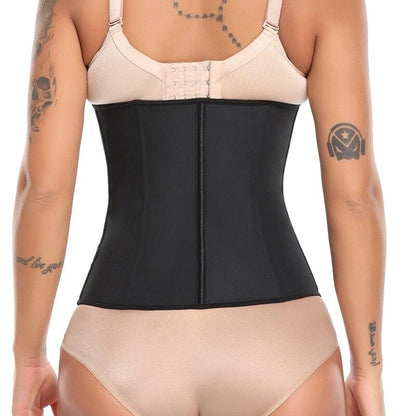 Women Waist Trainer Corset Slimming Body Shaper Trimmer Belt Latex