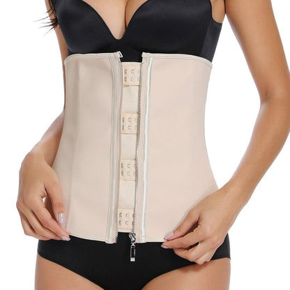 Women Waist Trainer Corset Slimming Body Shaper Trimmer Belt Latex