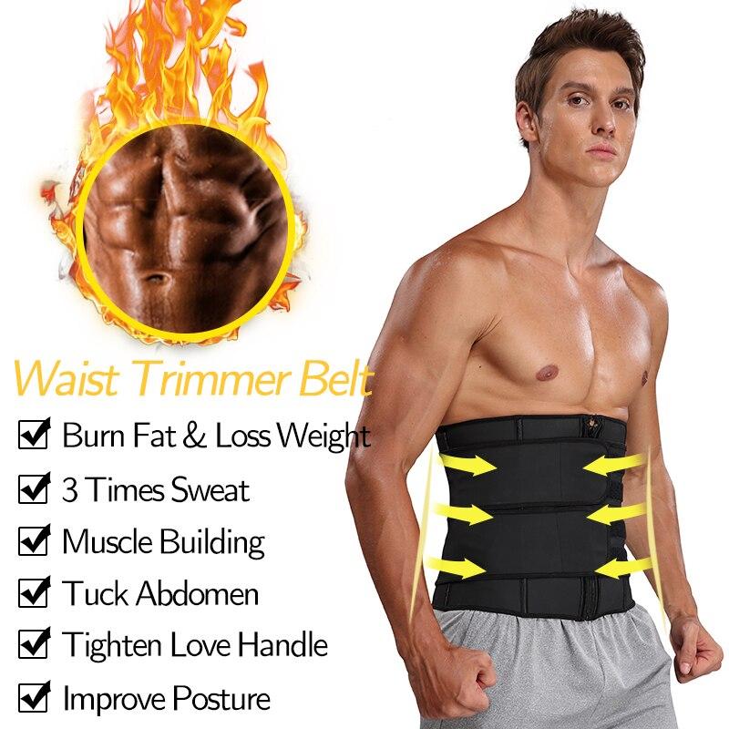 Detachable Waist Trimmer Belt Weight Loss Waist Trainer Corsets Sweat