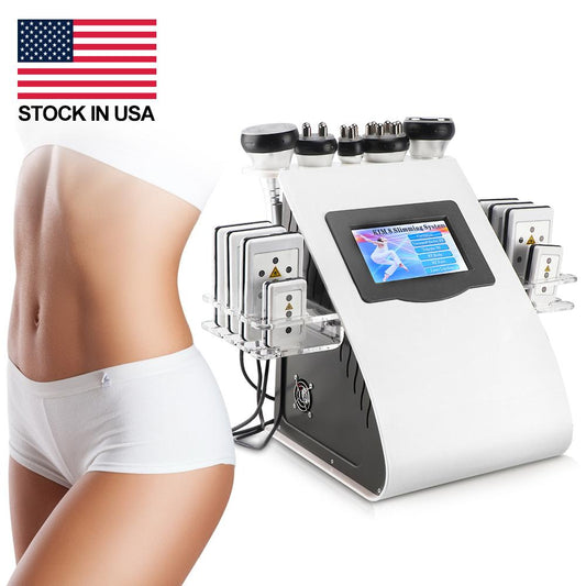 Stock In US !!! 6 In 1 laser liposuction Ultrasonic Cavitation