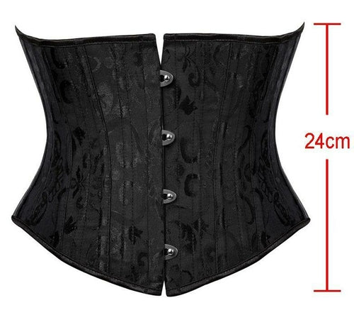 24 Steel Bone Waist Cincher/Trainer Waist Training Corsets Body Shaper