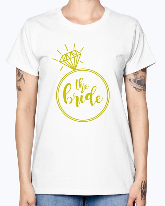 The Bride( inside diamond ring) - Bridal and Wedding-  Missy T-Shirt