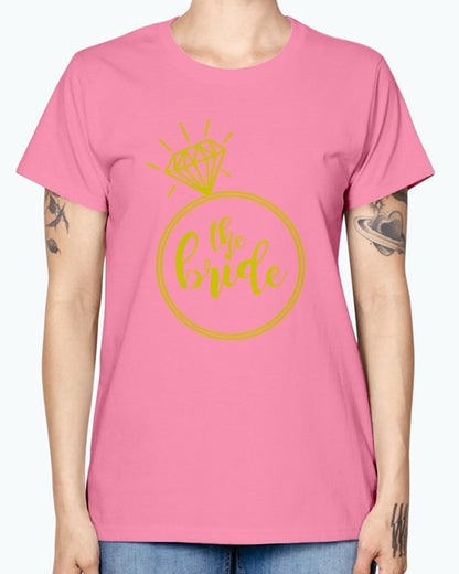 The Bride( inside diamond ring) - Bridal and Wedding-  Missy T-Shirt