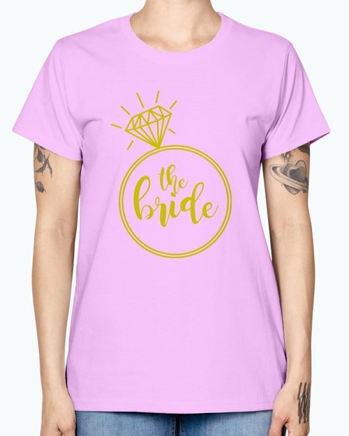 The Bride( inside diamond ring) - Bridal and Wedding-  Missy T-Shirt