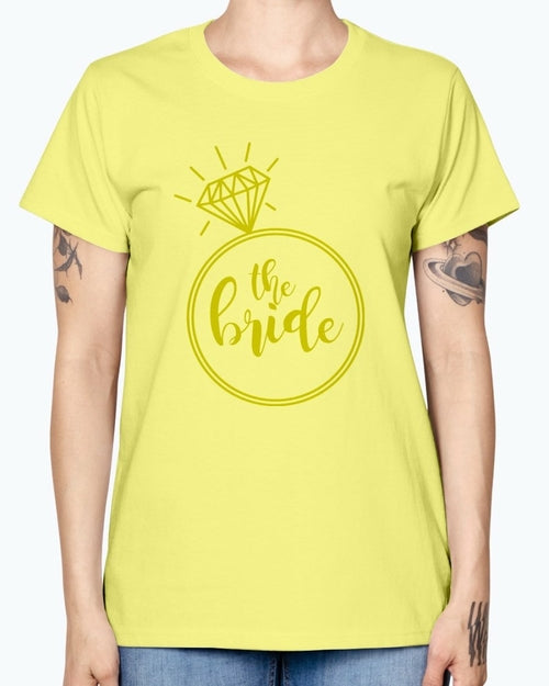 The Bride( inside diamond ring) - Bridal and Wedding-  Missy T-Shirt