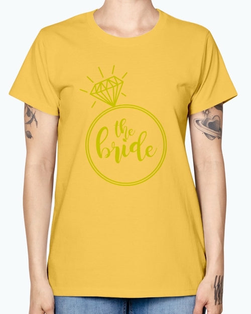 The Bride( inside diamond ring) - Bridal and Wedding-  Missy T-Shirt