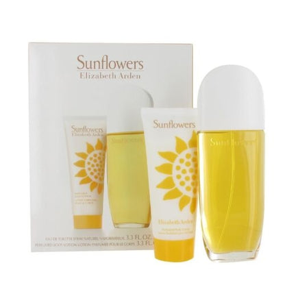 Elizabeth Arden Sunflowers Gift Set 100ml EDT + 100ml Body Lotion